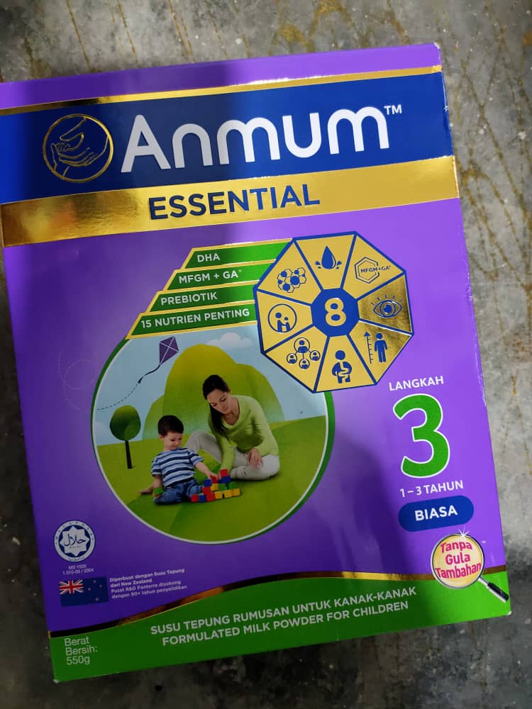 Anmum Essential Langkah 3