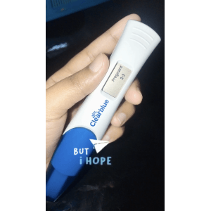 First time beli dan pakai clearblue Pregnancy test 